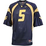 Nike West Virginia Mountaineers #5 Navy Blue Preschool Replica Football Jersey