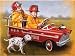 1959 Murray Fire Truck Puzzle 1000 Piece
