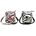 Zebra Print Cross Body Messenger Bag Handbag