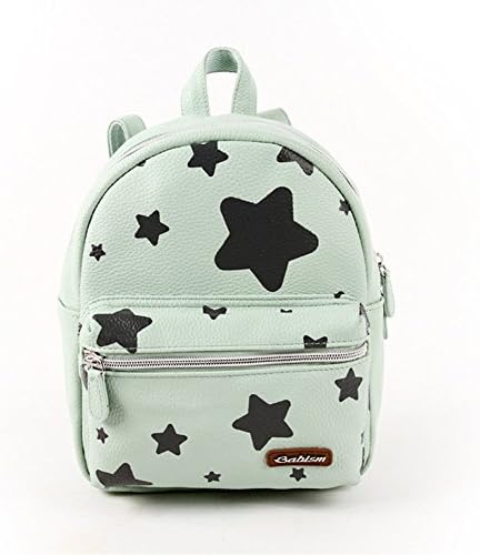 BABISM Cute Cartoon School Bags Kids Shoulder BagChildrens Junior Backpack Preschool Backpacks for Kids Baby Star (Green)
