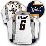 SHEA WEBER Nashville Predators SIGNED RBK Hockey Jersey