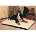K and H Large Ortho Thermo Bed with Green Bottom