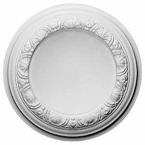 12 1 2OD x 1 1 2P Carlsbad Ceiling Medallion by 