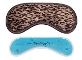 Zoom Produkt-Bild: Daydream F-8001 Leopard Schlafmaske braunes Fell mit K&uuml;hlkissen