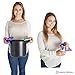 PratiPad 4-in-1 Multipurpose Silicone Pot Holders, Trivets, Jar Openers, Spoon Rests - Set of 2 - Purple/Grey