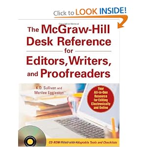 The McGraw-Hill Desk Reference for Editors, Writers, and Proofreaders(with CD-ROM)