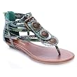 Paprika AGILE-S Women's Python Gladiator Sandals