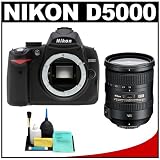 Nikon D5000 Digital SLR Camera Body with Nikon 18 200mm VR II DX AF S Zoom Lens + Cleaning Kit Nikon D5000 Digital SLR Camera Body with Nikon 18-200mm VR II DX AF-S Zoom Lens + Cleaning Kit
