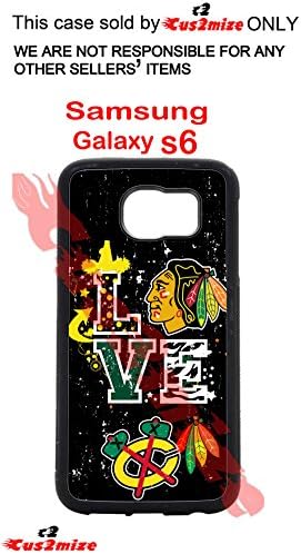 Chicago Blackhawks Samsung Galaxy s6 Case Hard Silicone Case