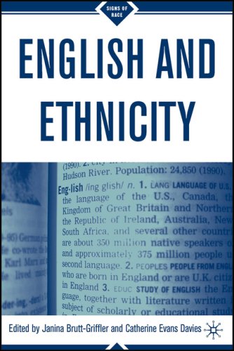 English and Ethnicity (Signs of Race) under Ethnology in The Books Store