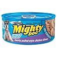 Mighty Dog Hearty Pulled-Style Chicken Dinner In Gravy, 5.5-Ounce Cans (Pack of 24)