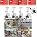 VideoSecu 4 Channel Network USB 2.0 DVR Security Camera System, including 4 Day Night Vision Security Cameras with Audio and 1 of 4 Channel Power Supply WAG image 4