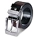 Men's Leather Reversible Belt (Black/Brown)