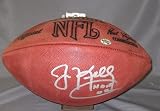 Jim Kelly Autographed/Hand Signed Wilson NFL Football Buffalo Bills