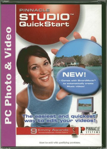 Software: Pinnacle Studio Quick Start PC Photo & Video