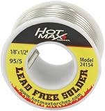 Hot Max 24154 95/5 Grade, Weight 1/2 Pound 1/8-Inch Lead Free Solder