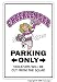 CHEERLEADER ~Novelty Sign~ parking cheerleading gift
