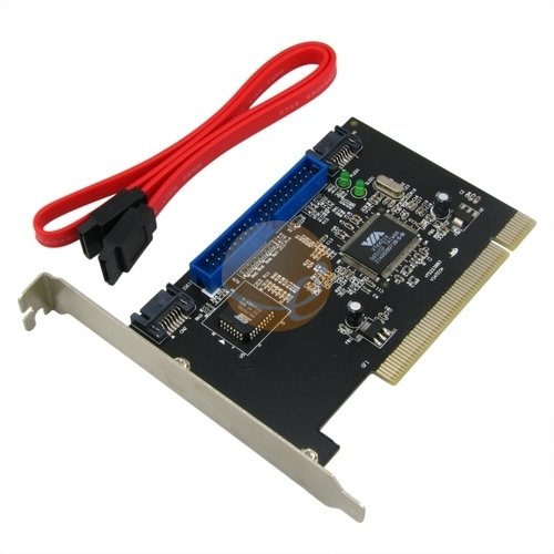 PCI to SATA / IDE 2 SATA / 2 PATA Combo RAID Controller Card - VT6421A Manufacturer Part # SY-VIA-150R
