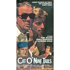 Cat O' Nine Tails VHS (Starring Karl Malden, James Franciscus, Catherine Spaak)