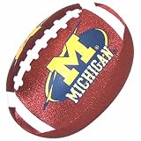 My Team Michigan Wolverines Squishy Microbead Mini Football Pillow