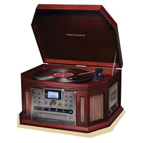 Crosley CR248-CH Songwriter CD Recorder (Cherry)