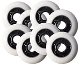 78mm 80a Inline Skate Roller Hockey / Fitness Wheels x8