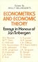 Econometrics and economic theory: Essays in honour of Jan Tinbergen
