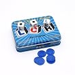 LCR - Left Center Right Dice Game - Blue Tin Edition