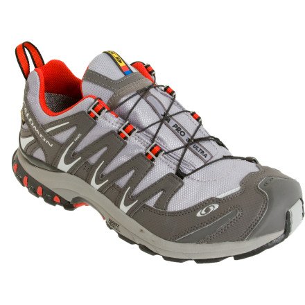 Salomon Men's XA PRO 3D ULTRA GTX Trail Runner,Pewter/Autobahn/Quick,10
