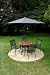 Kitchen & Housewares : Santander 4 seater ceramic aluminium weave furniture set