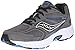 Saucony Men's Cohesion 9 Running Shoe, Grey/Black/Rio, 10 M US