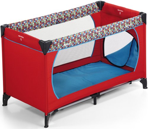 Hauck 603314 - Reisebett Dream`n Play Dotty red
