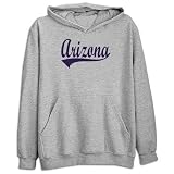 Sweatshirt Heather Gray  Retro Script Arizona  State