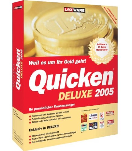 Quicken Deluxe 2005 Einführungsaktion