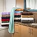 Superior Egyptian Cotton Pile Bath Towel Set of 2, Ultra Soft Luxury Towels, Thick Plush Essentials, Absorbent Heavyweight, Guest Bath, Hotel, Spa, Home Bathroom, Shower Basics, Cream