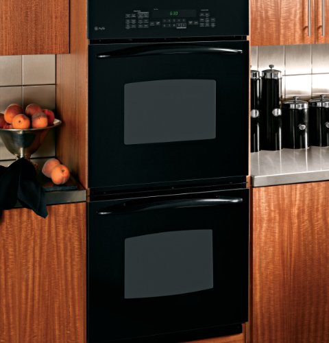 GE PK956DRBB Profile 27" Black Electric Double Wall Oven - Convection On Sale