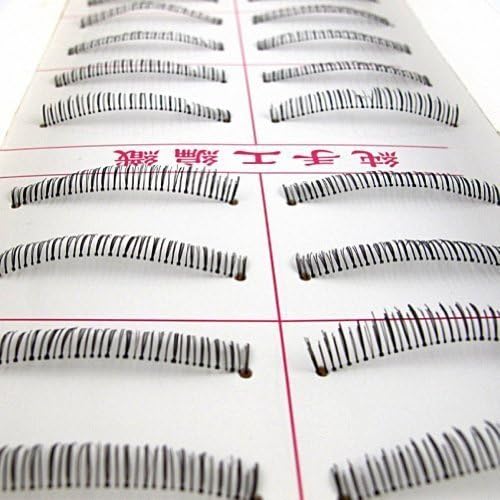 Nails gaga 10 Pair Makeup Natural Lower Bottom False Eyelashes Under EyeLash-Black by Wonderful eye