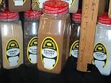 NUTMEG GROUND FRESHLY PACKED IN LARGE JARS, spices, herbs, seasonings