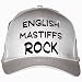 English Mastiffs Rock White Hat / Baseball Cap