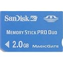 SanDisk 2 GB MemoryStick Pro Duo (SDMSPD-2048-A11, Retail Package)