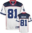 Terrell Owens Buffalo Bills WHITE Equipment - Replica NFL YOUTH Jersey
