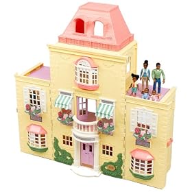 Fisher Price Loving Family African American Twin Time Dollhouse Exclusive Bonus of 9 Piece... by JNL Trading Loving Family Dollhouse