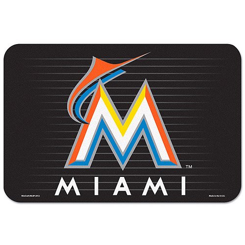 MLB Miami Marlins 20-by-30 Inch Floor Mat