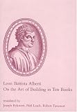 On the Art of Building in Ten Books