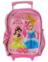 Disney Princess Luggage - Full size 3 Princess Rolling Backpack