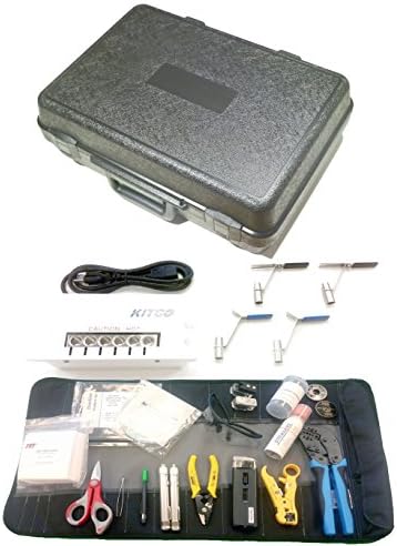 FNT HotMelt Connector Installation Kit for ST/SC/FC/LC with Hard Molded Case