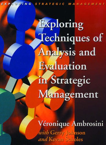 Childrens Toyshop  Books : Exploring Techniques of Analysis and Evaluation in Strategic Management (Exploring Strategic Management)