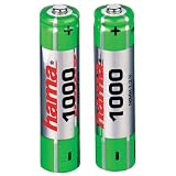 Hama NiMH Akku AAA Micro 1000 mAh 2er Pack