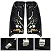 Spec-D Tuning LT-SIV03JMLED-TM Chevy Silverado 1500 Black Led Tail Lights Lamps Pair