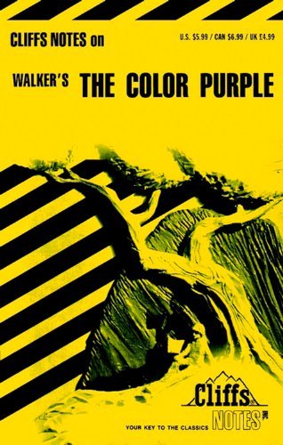 CliffsNotes on Walker's The Color Purple (Cliffsnotes Literature Guides)